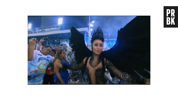 Sabrina Sato em desfile da Unidos de Vila Isabel, 2015