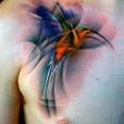  Confira diversas fotos de tattoos com a t&eacute;cnica de aquarela, que est&aacute; se popularizando no Brasil 