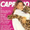 Gisele Bündchen em sua primeira capa de revista, no caso a Capricho