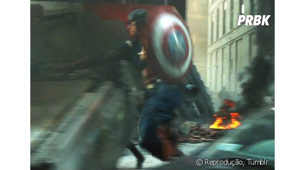 Capitão América, de "Os Vingadores 2"