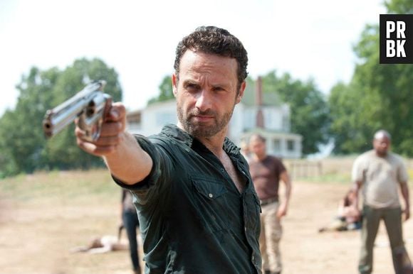 Rick (Andrew Lincoln) correrá perigo na segunda parte da temporada de "The Walking Dead"