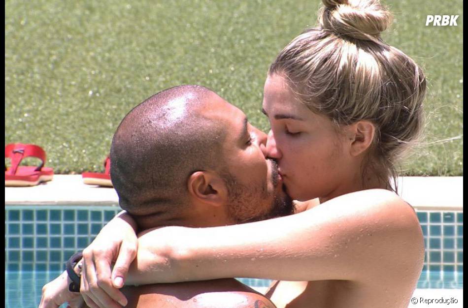 Beijos E Mais Beijos De Fernando E Aline Na Piscina Do Bbb15 Purebreak