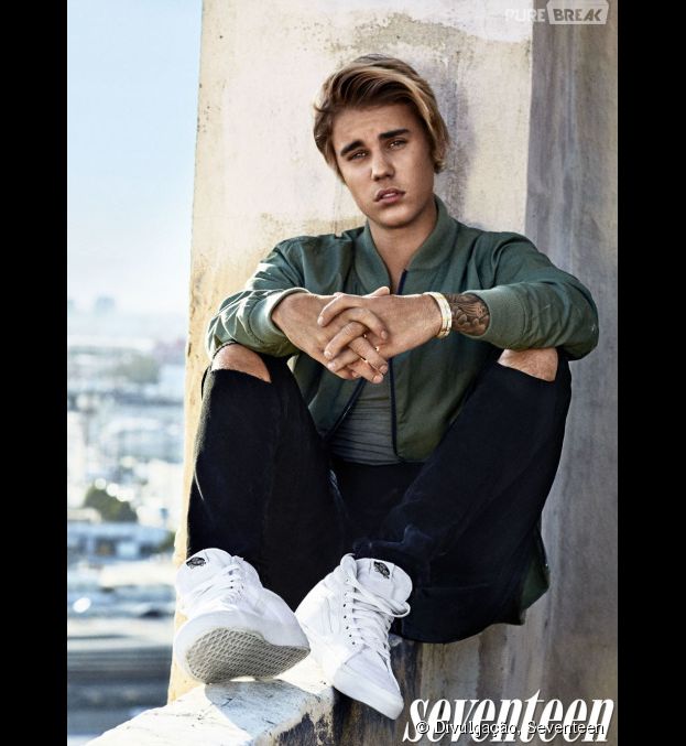 Justin Bieber posa para capa e recheio da revista Seventeen e fala sobre namoro