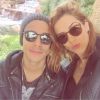 Sergio Malheiros e Sophia Abrahão foram juntinhos prestigiar o Rock In Rio USA