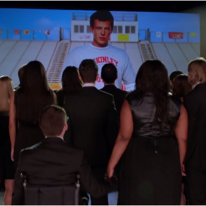 &quot;Glee&quot; trouxe um dos momentos mais emocionantes: a homenagem à Cory Monteith, que faleceu em julho deste ano