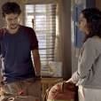  Pedro (Jayme Matarazzo) e Ta&iacute;s (Maria Flor) brigam e terminam romance em "Sete Vidas" 