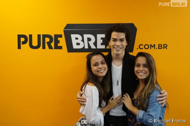 Karen Mota e Luana Mota estrearam o Meet & Break com o Sam Alves. Nós amamos este encontro!