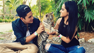 Austin Mahone publica vídeo com Becky G e fãs elogiam sintonia do casal!