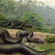  Parece que a "Titanoboa cerrejonensis" foi umas das maiores serpentes que j&aacute; existiu. Com cerca de 13 mestros, vivia na Am&eacute;rica do Sul h&aacute; 60 milh&otilde;es de anos 