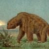 O significado de "Megatherium" é "Besta gigante" e ele pesava cerca de quatro toneladas