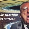Até o Galvão Bueno ficou desesperado com a confusão arrumada por Neymar Jr.