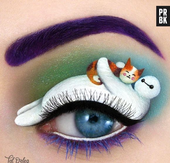 Pra quem gostou da animação "Operação Big Hero", tem maquiagem do Baymax também!