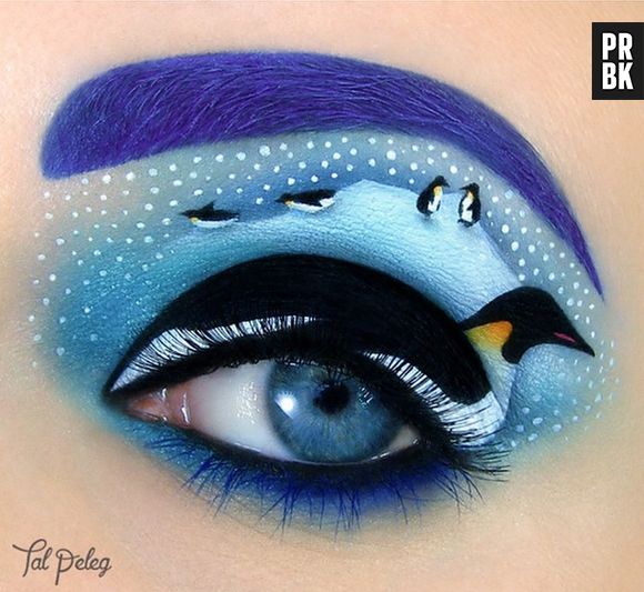 A criatividade não tem limites, até na hora de se maquiar