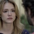 Em "Sete Vidas", Pedro (Jayme Matarazzo) continua a falar sobre o que sente por Júlia (Isabelle Drummond) e ela se emociona
