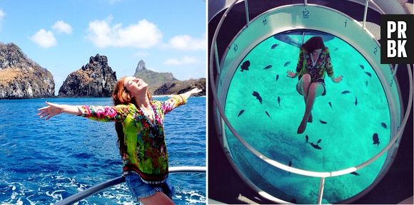 Está em dúvida para onde ir nas férias?! Confira algumas destinos dos famosos! Marina Ruy Barbosa viajou para Fernando de Noronha e tirou fotos incríveis no arquipélago nordestino