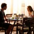 Felipe (Michel Noher) tenta entender o que está acontecendo entre Júlia (Isabelle Drummond) e Pedro (Jayme Matarazzo) em "Sete Vidas"