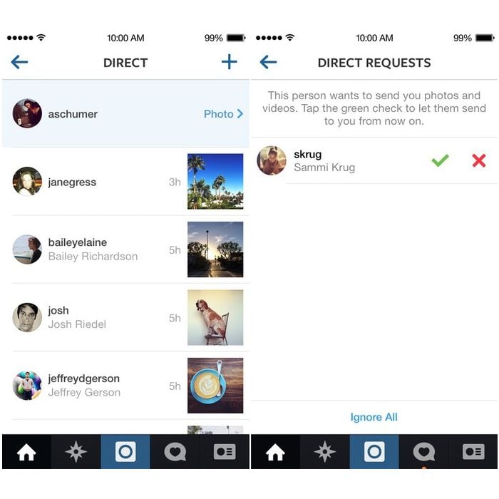 &quot;Instagram Direct&quot; estará disponível com a versão 5.0 do aplicativo mobile para iOS e Android