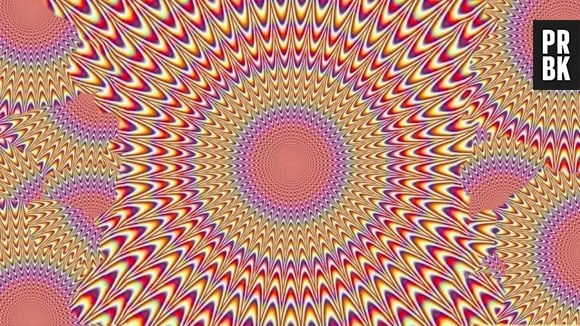 Essa imagem nunca para... uma verdadeira ilusão de ótica!