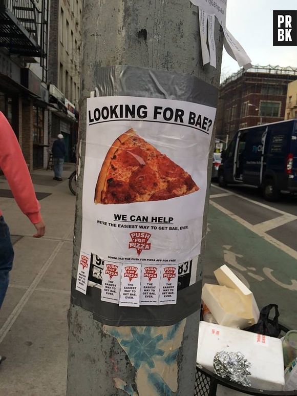 Está procurando seu amor? Já encontrou ele na pizza!