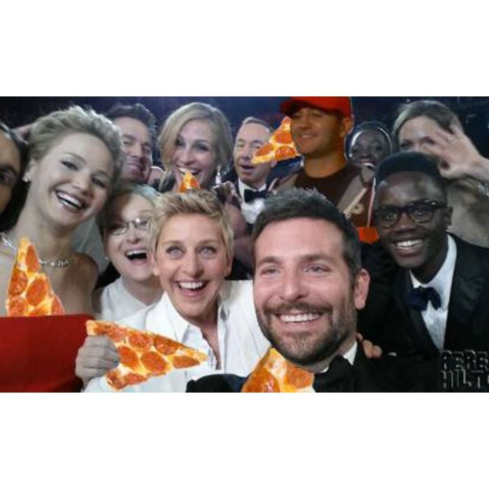 Os famosos no Oscar 2014 amaram todas as pizzas que ganharam!