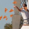 Leonardo DiCaprio está jogando pizza pra quem quiser!