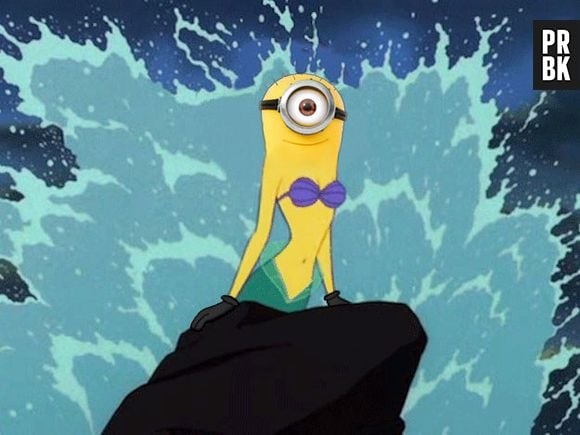 "A Pequena Sereia": Minion, como Ariel da Disney, vai se aventurar no fundo do mar