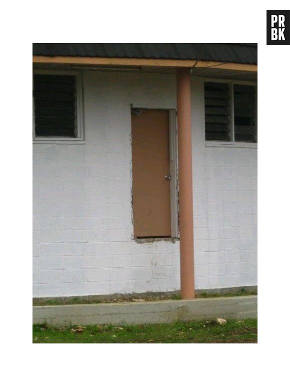 Para entrar na casa tem que escalar?