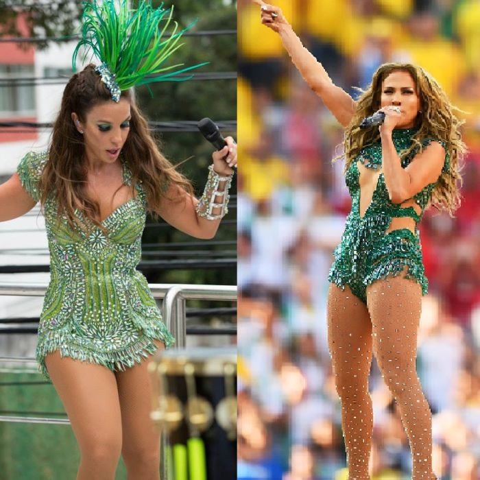  Ivete e Jennifer Lopez: a revista Billboard afirmou que a cantora brasileira &amp;eacute; a J-Lo brazuca 