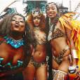  Rihanna convocou as amigas para curtir o Carnaval de Barbados 