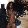Rihanna mostra sua fantasia de passista para o Carnaval de Barbados