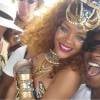 Rihanna aproveitou muito o Carnaval de Barbados ao lado dos amigos