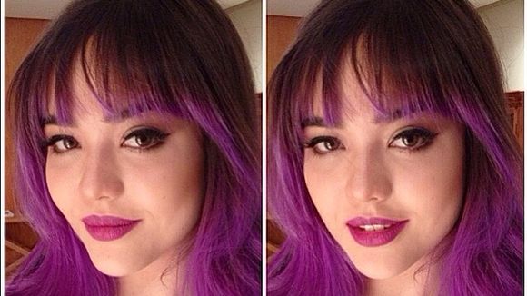 Bella Piero, de "Verdades Secretas", revela os segredos de seu cabelo colorido: "Procuro hidratar"