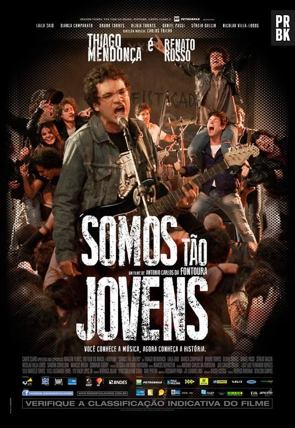 "Somos Tão Jovens" está na quarta posição de filmes mais assistidos em 2013