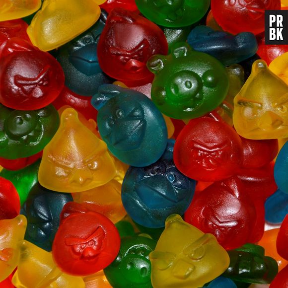 Os "Angry Birds" podem ser bravos, mas também viraram doce