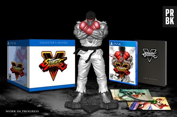 Edição de Colecionador de "Street Fighter V" inclui uma estatueta do Ryu
