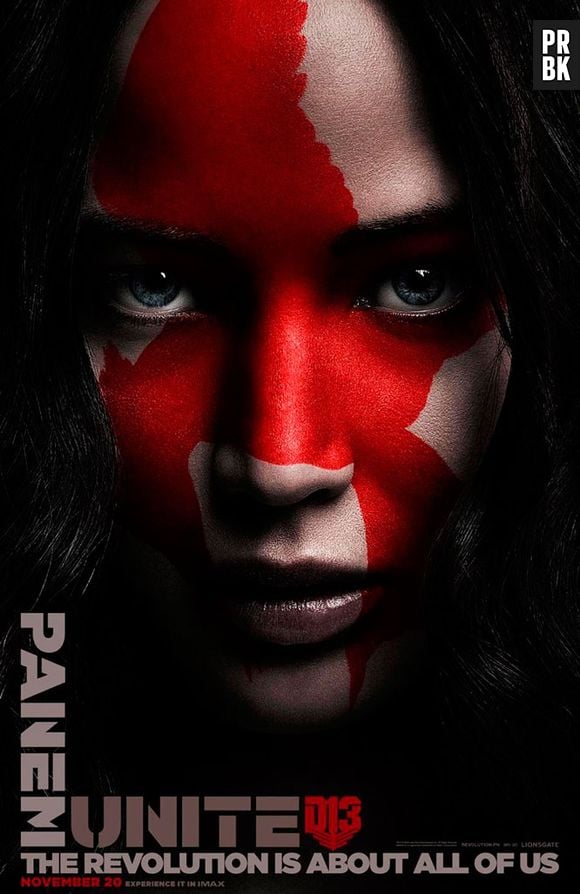 A mocinha Katniss é interpretada pela diva da Jennifer Lawrence, em "Jogos Vorazes: A Esperança - O Final"