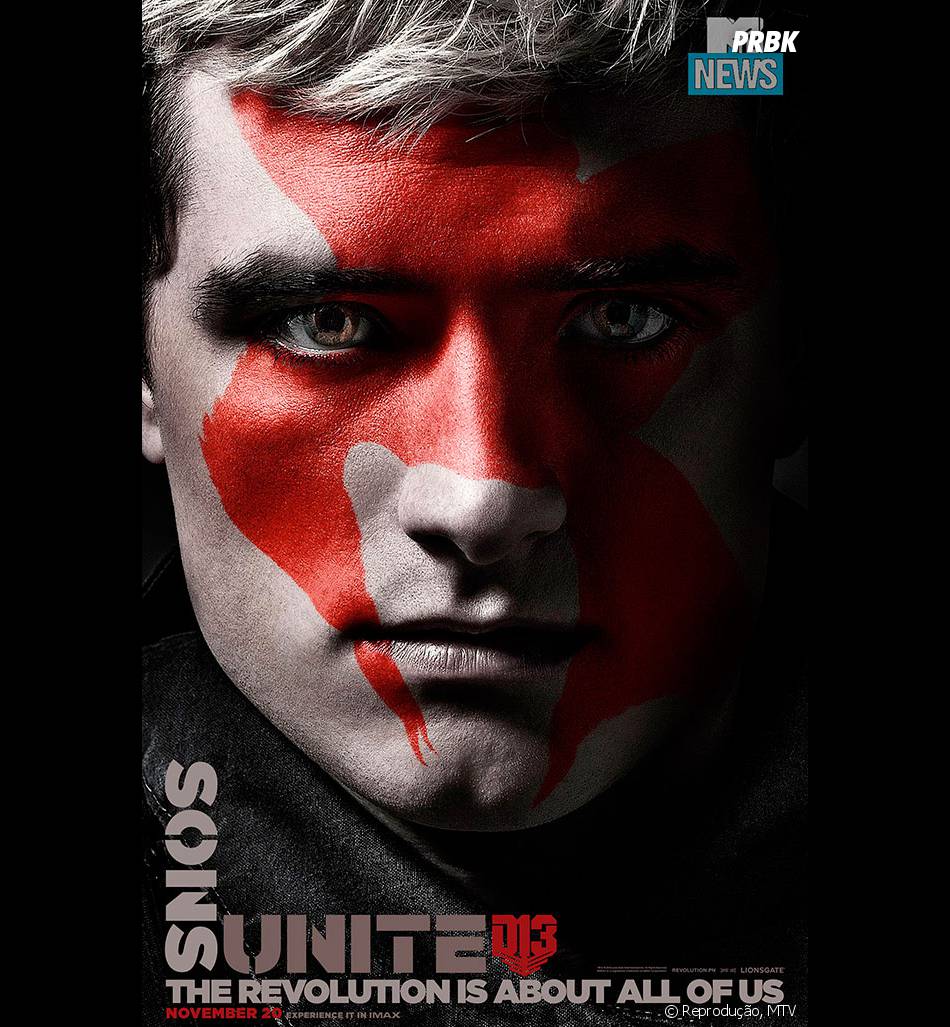 Josh Hutcherson interpreta o Peeta, em Jogos Vorazes A Esperança O Final Purebreak