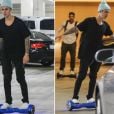 Justin Bieber adora passear por aí de hoverboard