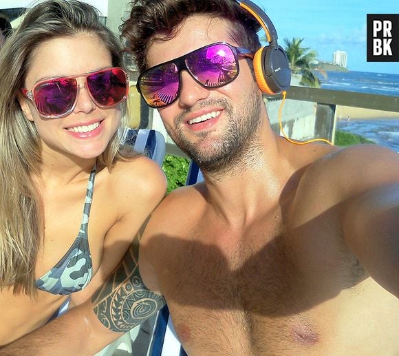 Do "BBB 7", saiu o casamento de Flávia Viana e Fernando Justin, que estão juntos a seis anos