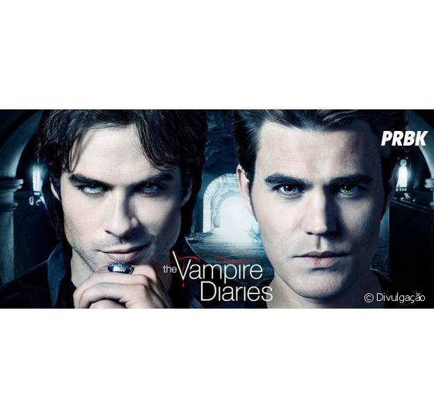 Em "The Vampire Diaries", Damon (Ian Somerhalder) e Stefan (Paul Wesley) enfrentam novos problemas!