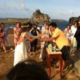 Thaila Ayala e Paulinho Vilhena se casaram no arquipélago de Fernando de Noronha e se separaram depois de cinco anos juntos