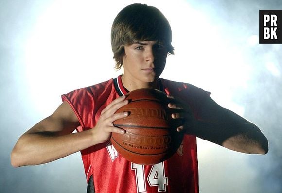 Zac Efron ficou mais conhecido pelo Troy de "High School Musical"