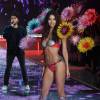 Lily Aldridge desfilou com o sutiã milionário no Victoria's Secret Fashion Show 2015