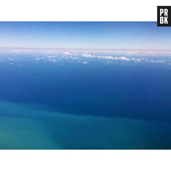 Bruna Marquezine mostrou uma foto de Alagoas visto de cima