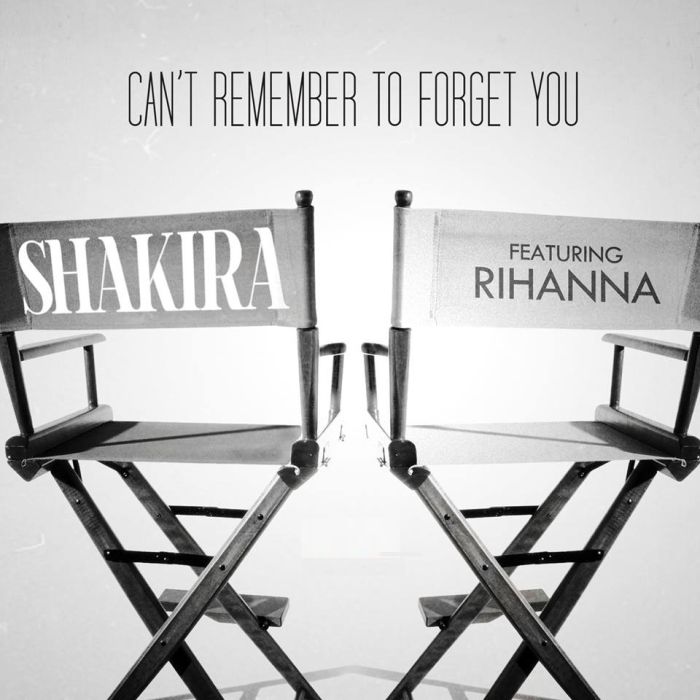 Rihanna faz parceria no novo single de Shakira &quot;Can&#039;t Remember To Forget You&quot;