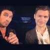 Ian Somerhalder fez um clique ao lado de Joseph Morgan em uma coletiva de imprensa!