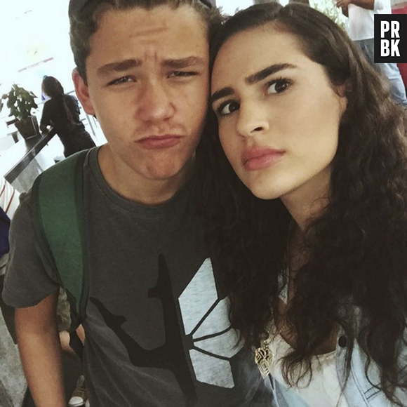 Lívian Aragão e Gabriel Kaufmann são muito amigos por trás das câmeras de "Malhação"