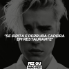 Justin Bieber fez ou não fez isso?