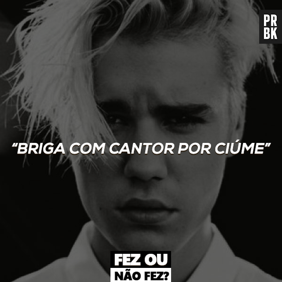 Justin Bieber com ciúmes da Selena Gomez? Será que o cara partiu para a briga?