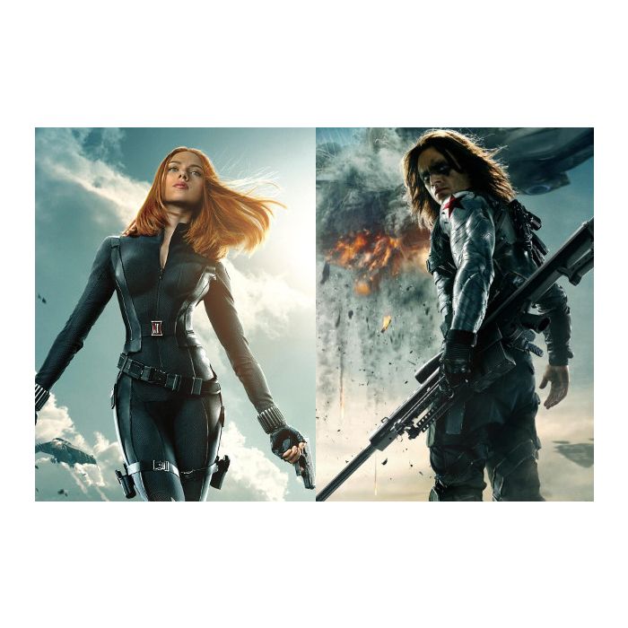 Viúva Negra (Scarlett Johansson) e Soldado Invernal (Sebastian Stan) estão confirmadíssimos em &quot;Capitão América 3&quot;